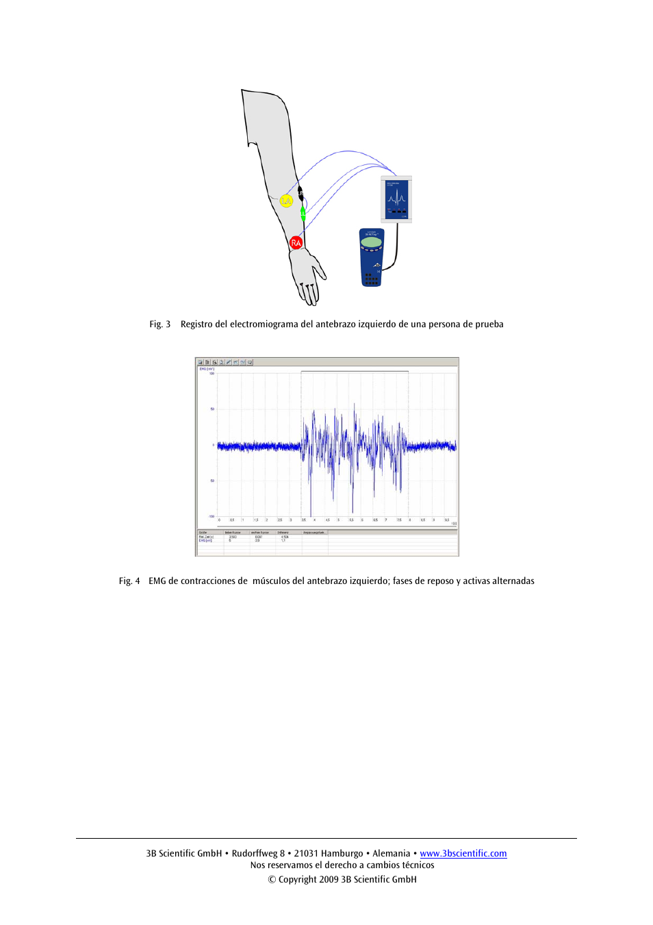 3B Scientific ECG__EMG Box User Manual | Page 20 / 24