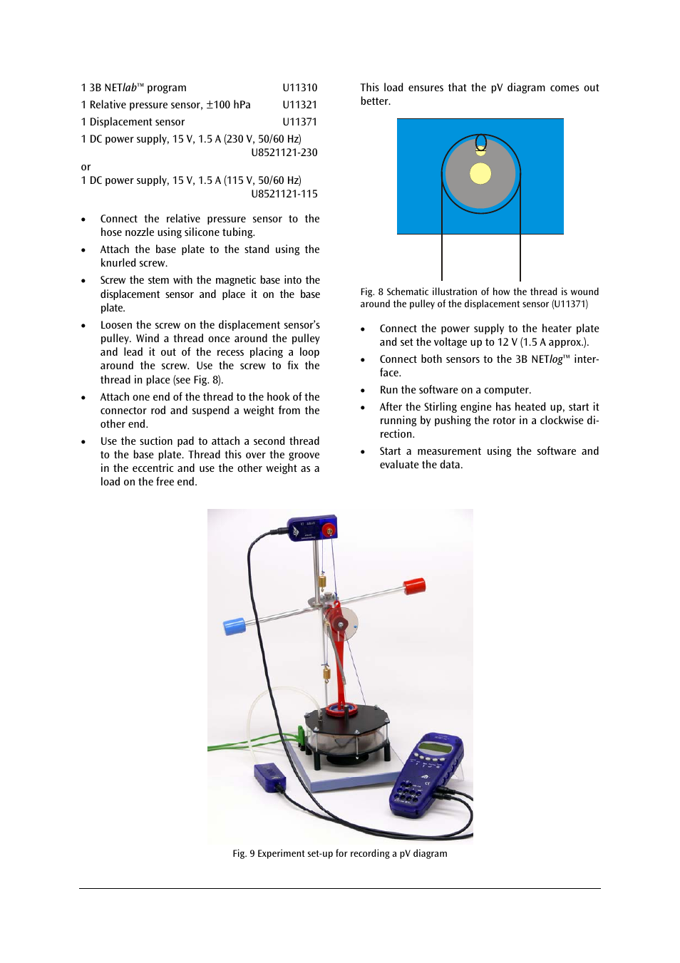 3B Scientific Stirling Engine D User Manual | Page 5 / 6