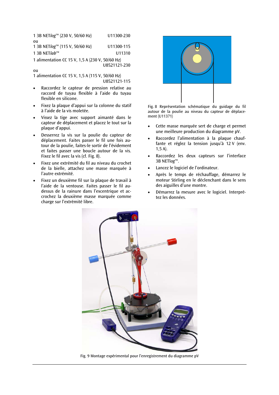 3B Scientific Stirling Engine D User Manual | Page 17 / 36