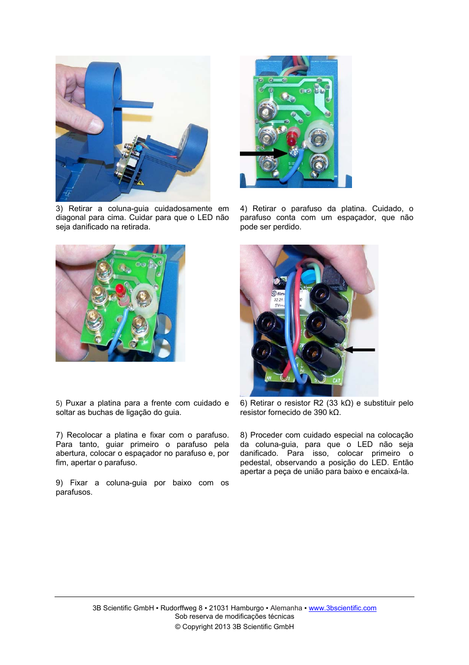 3B Scientific Teltron Electron Diffraction Tube S User Manual | Page 12 / 12