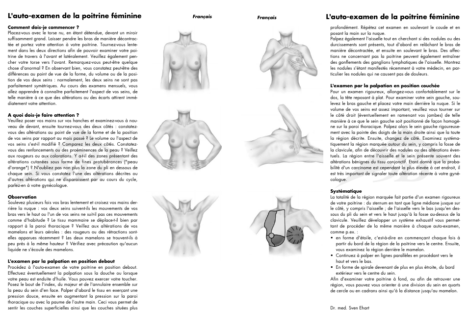 3B Scientific Wearable Breast Self Examination Model User Manual | Page 9 / 14