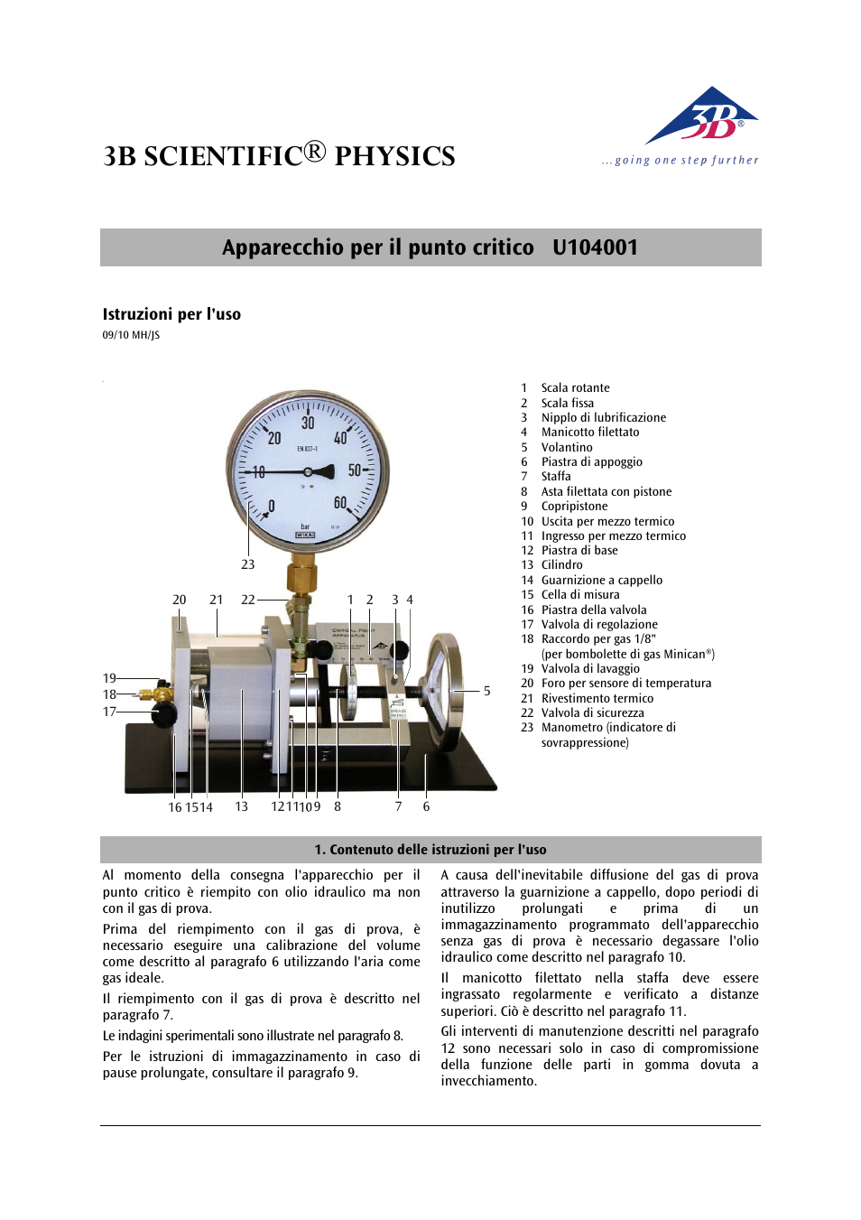 3b scientific® physics | 3B Scientific Critical Point Apparatus User Manual | Page 43 / 84