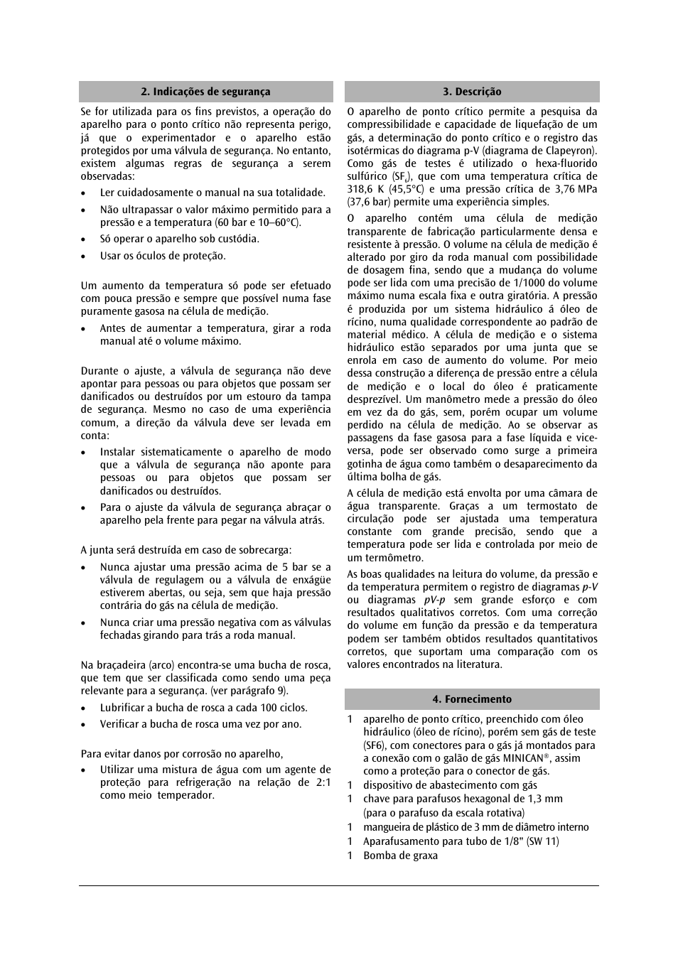 3B Scientific Critical Point Apparatus User Manual | Page 72 / 84