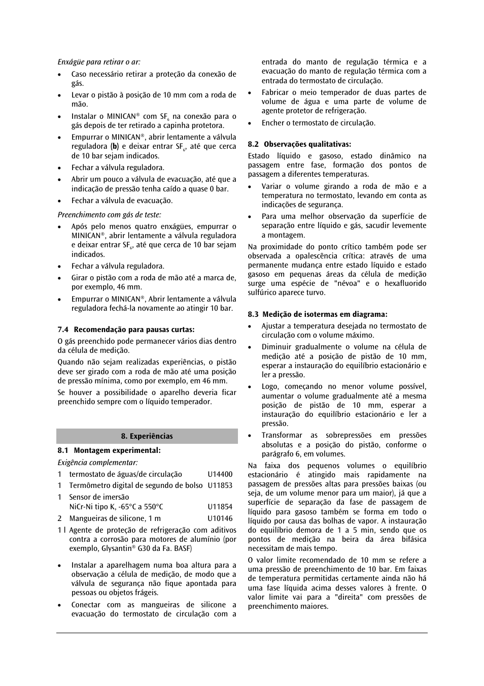 3B Scientific Critical Point Apparatus User Manual | Page 77 / 84