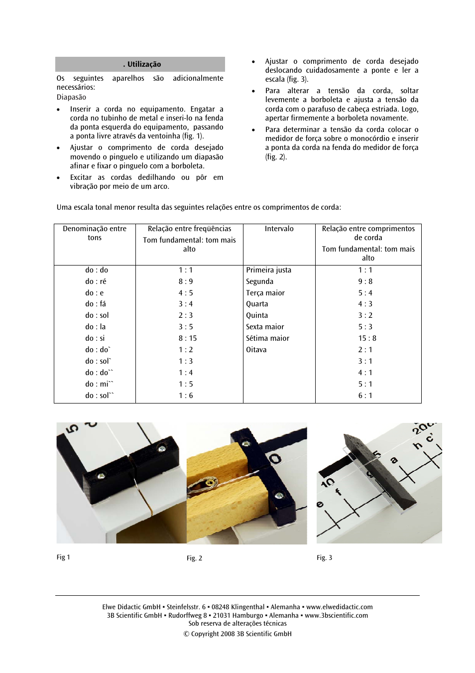 3B Scientific Monochord User Manual | Page 12 / 12
