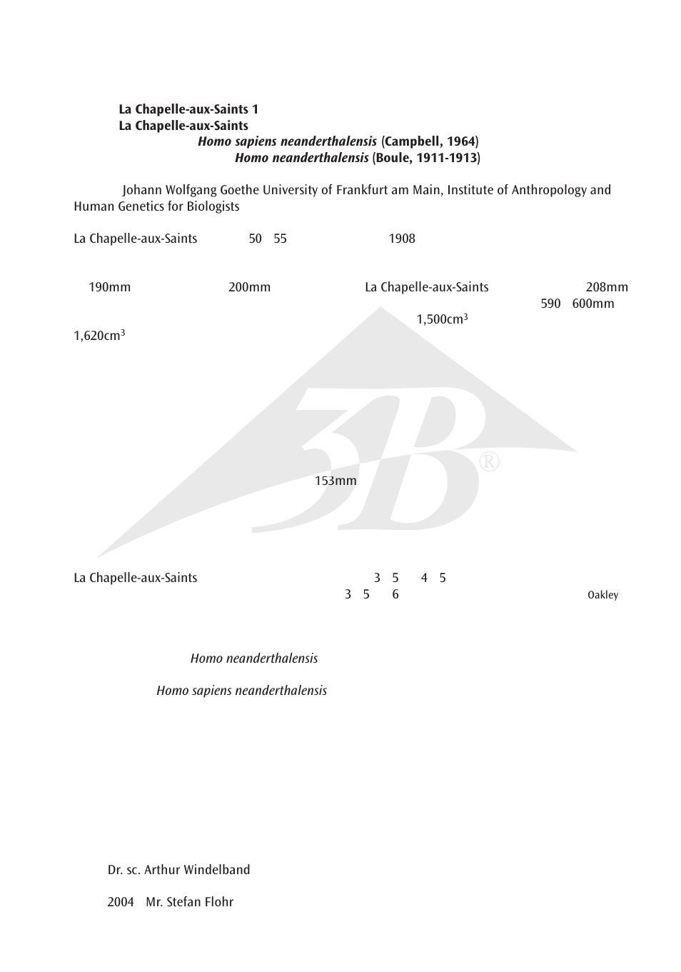 3B Scientific Anthropological Skull Model - La Chapelle-aux-Saints User Manual | Page 9 / 12