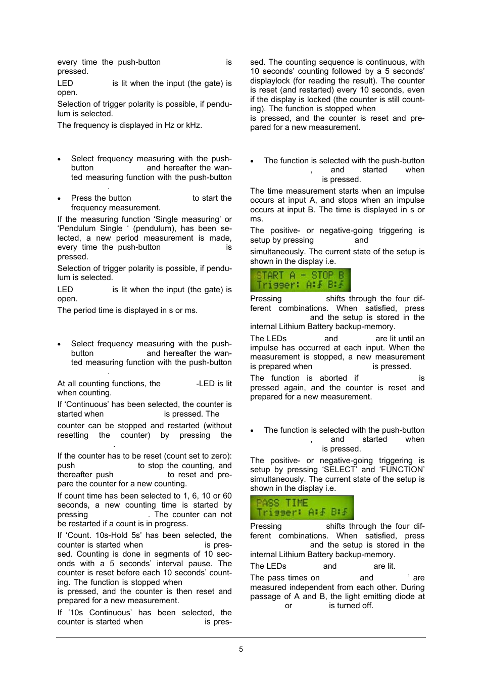 3B Scientific Digital Counter with Interface (230 V, 50__60 Hz) User Manual | Page 5 / 8