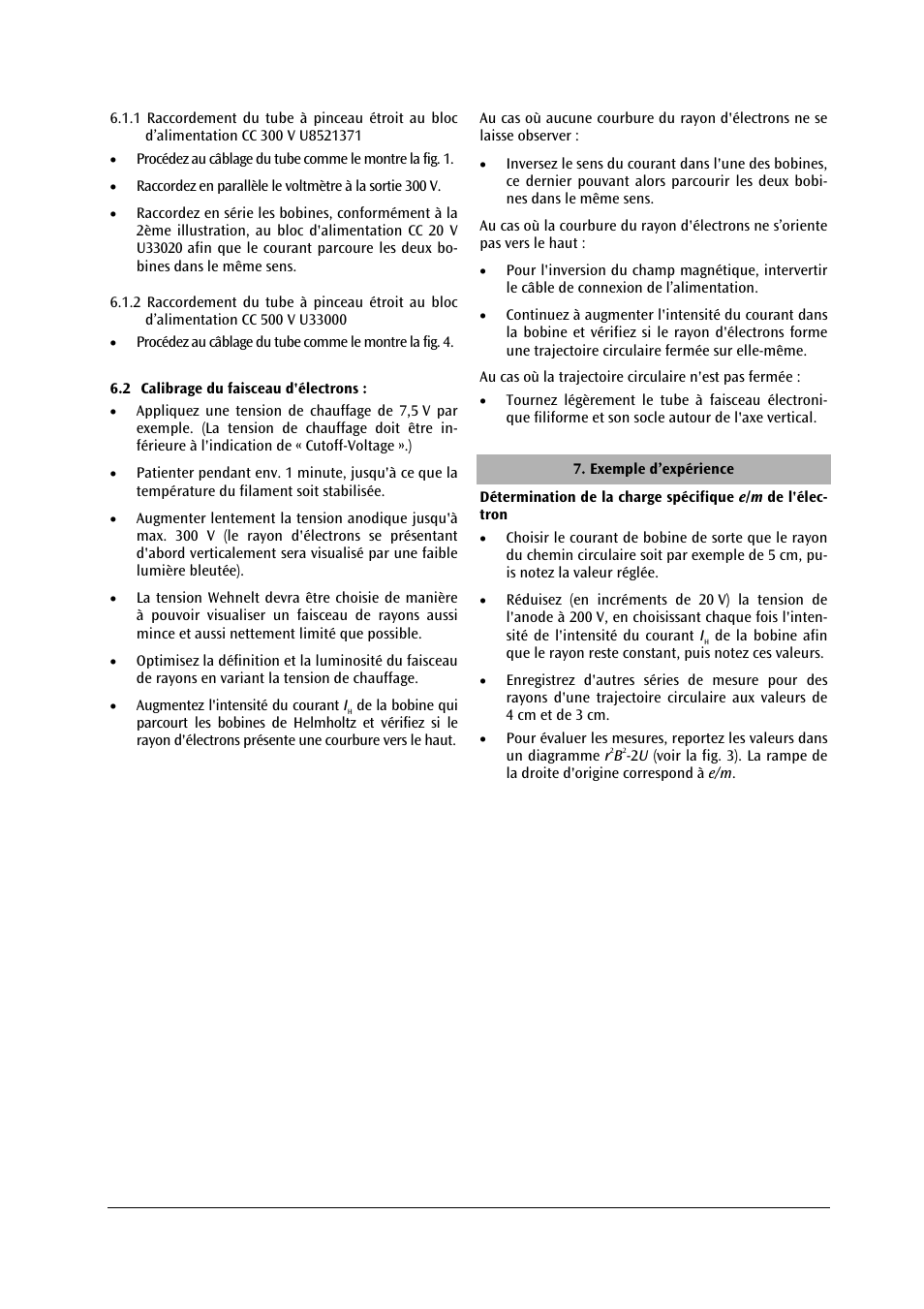 3B Scientific Fine Beam Tube T User Manual | Page 15 / 36