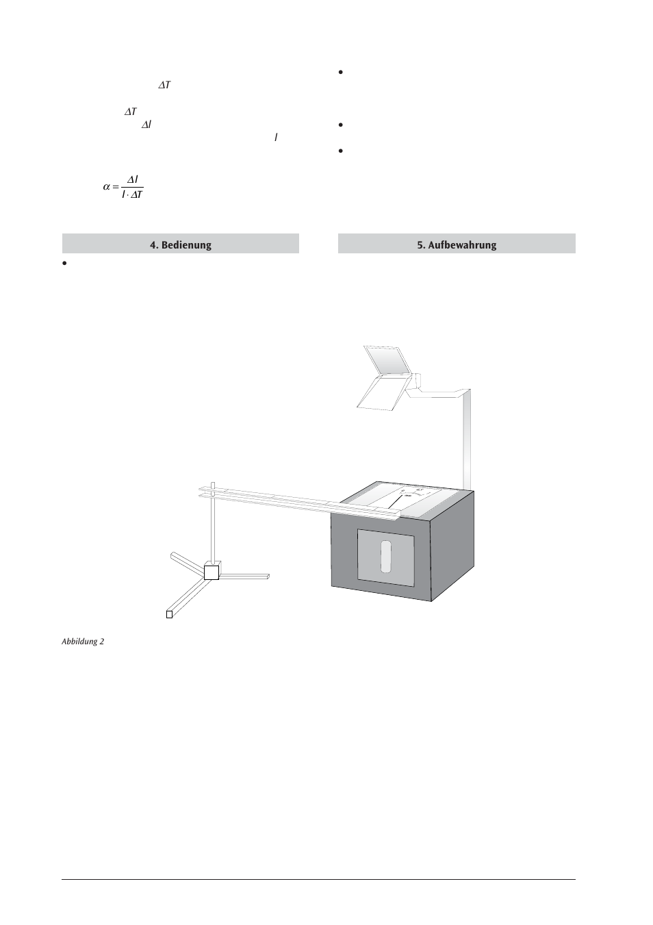 3B Scientific Thermal Expansion Apparatus D User Manual | Page 2 / 12