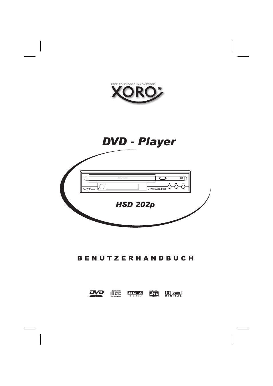 Xoro HSD 202 P User Manual | 92 pages