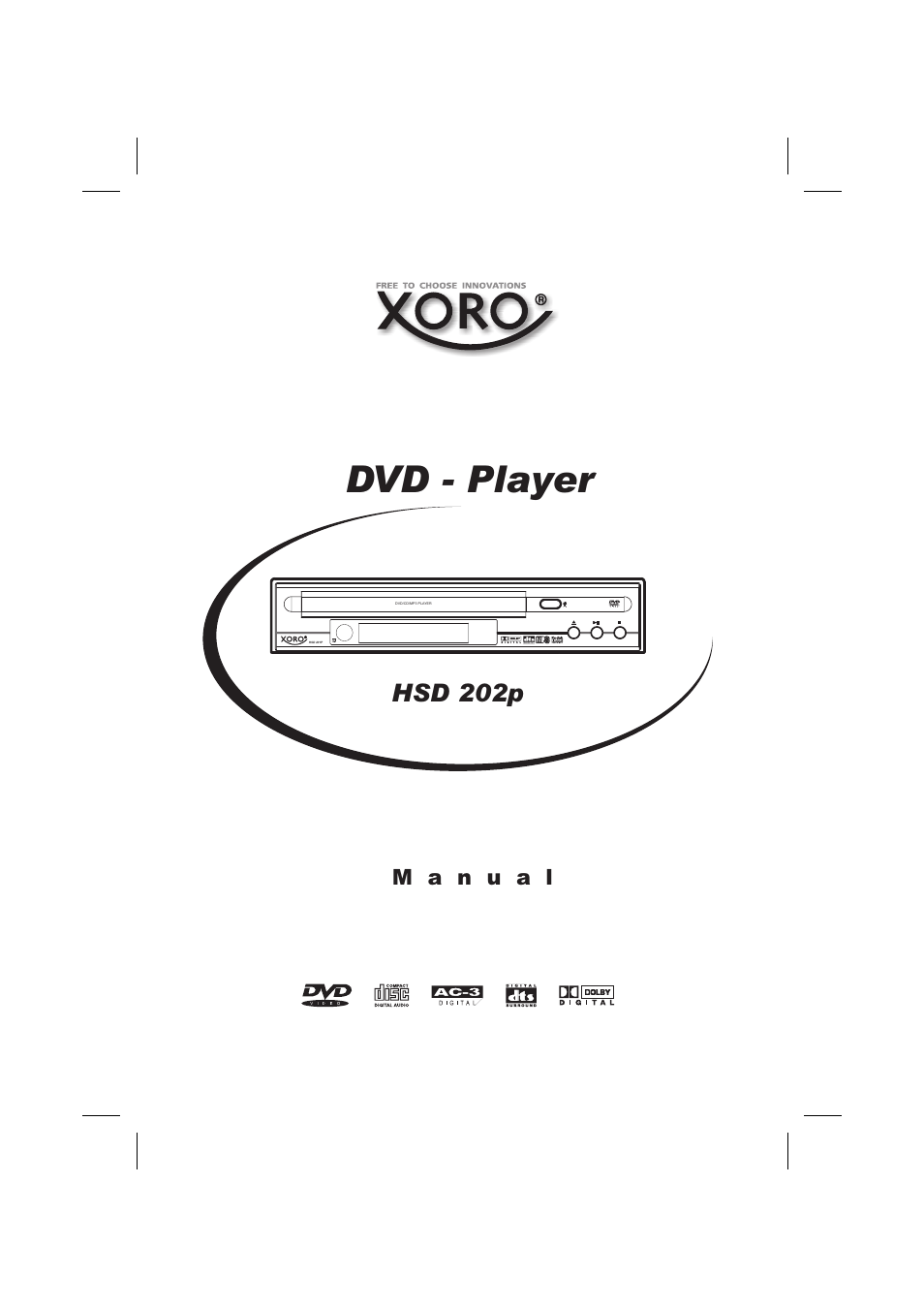 Dvd - player, Hsd 202p | Xoro HSD 202 P User Manual | Page 65 / 92