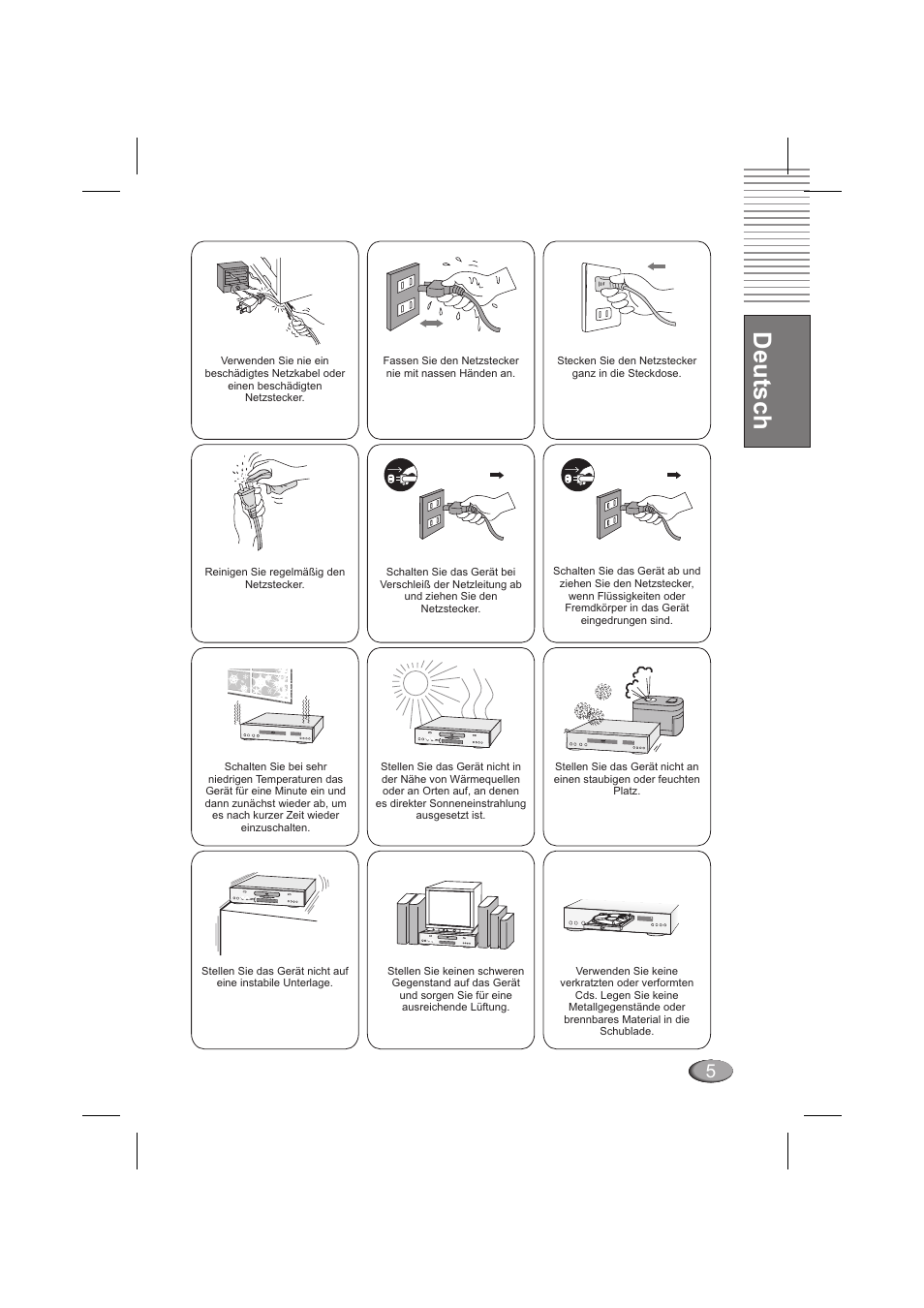 Deutsch | Xoro HSD 202 P User Manual | Page 7 / 92