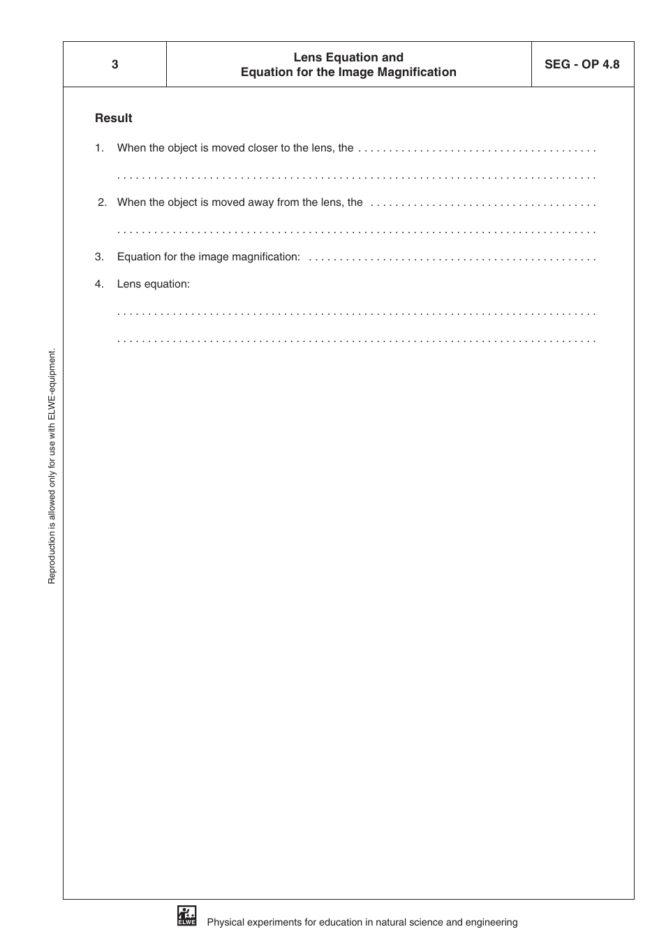 Result | 3B Scientific SEK Optics User Manual | Page 55 / 84