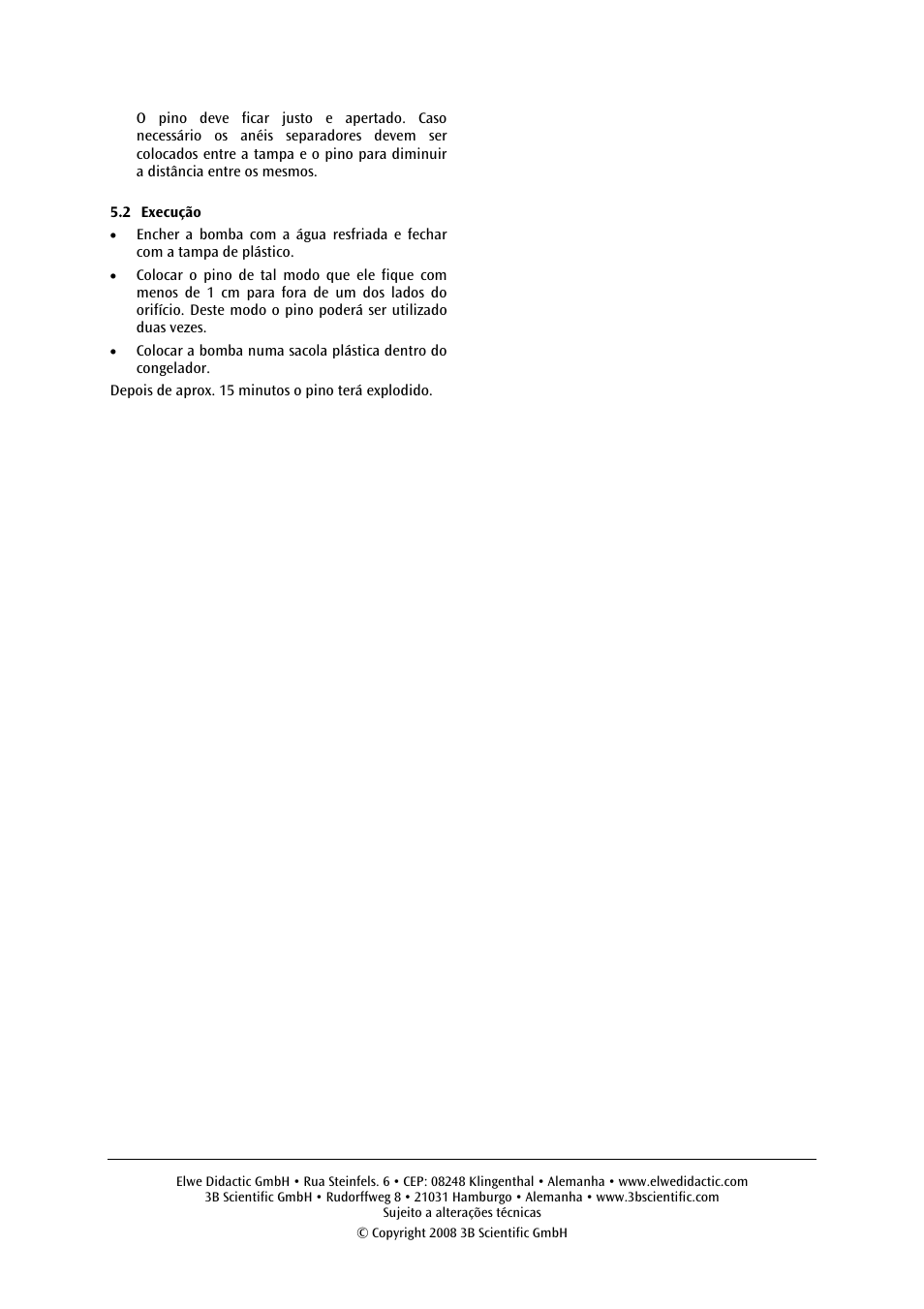 3B Scientific Ice Bomb User Manual | Page 12 / 12