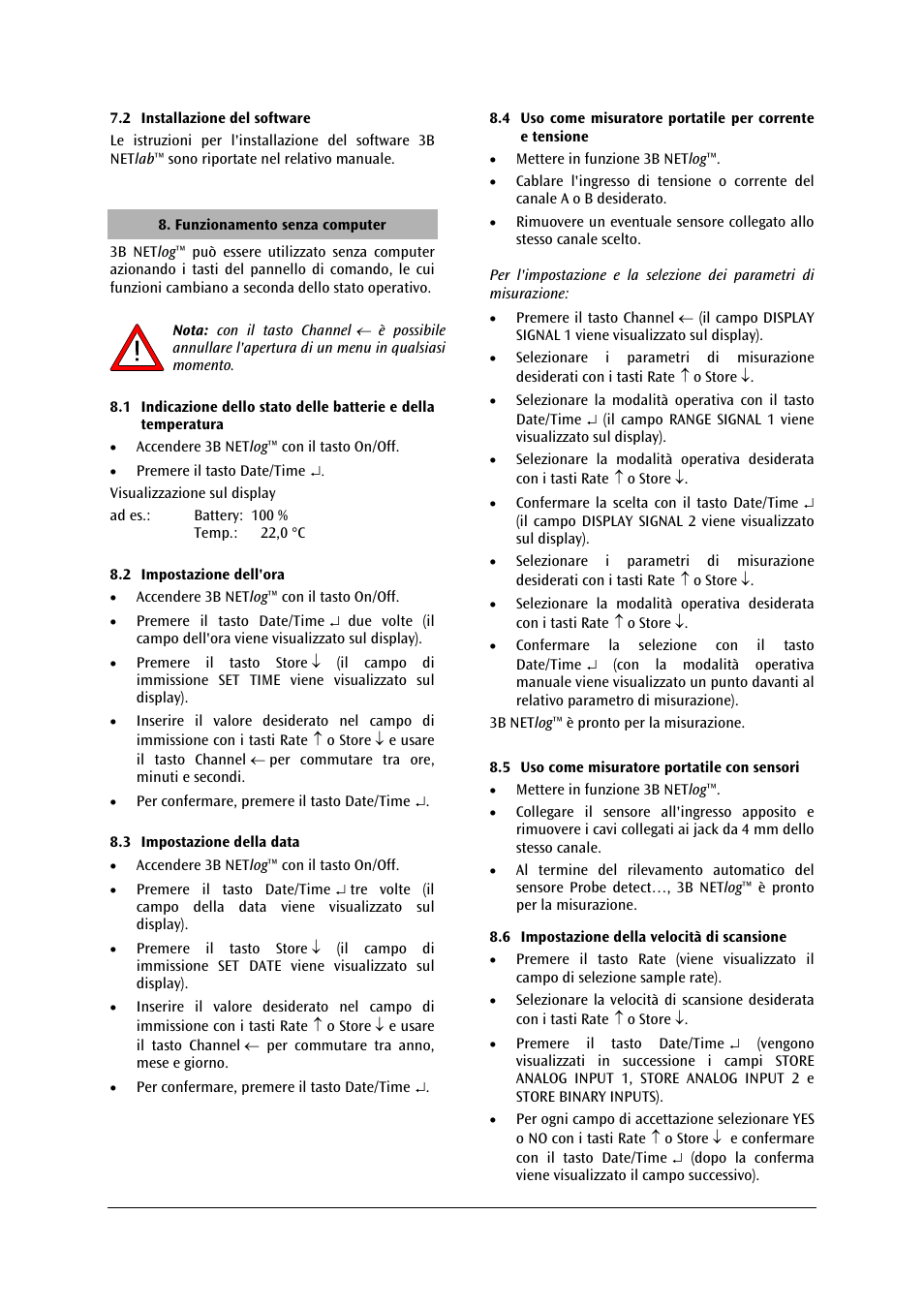 3B Scientific 3B NETlog™ with Ethernet Port (230 V, 50__60 Hz) User Manual | Page 29 / 60