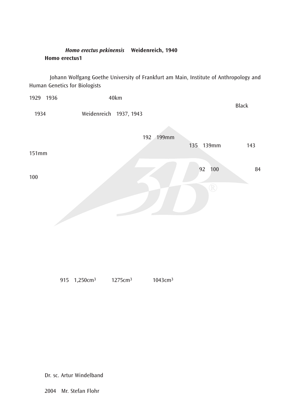 3B Scientific Anthropological Skull Model - Sinanthropus User Manual | Page 9 / 12