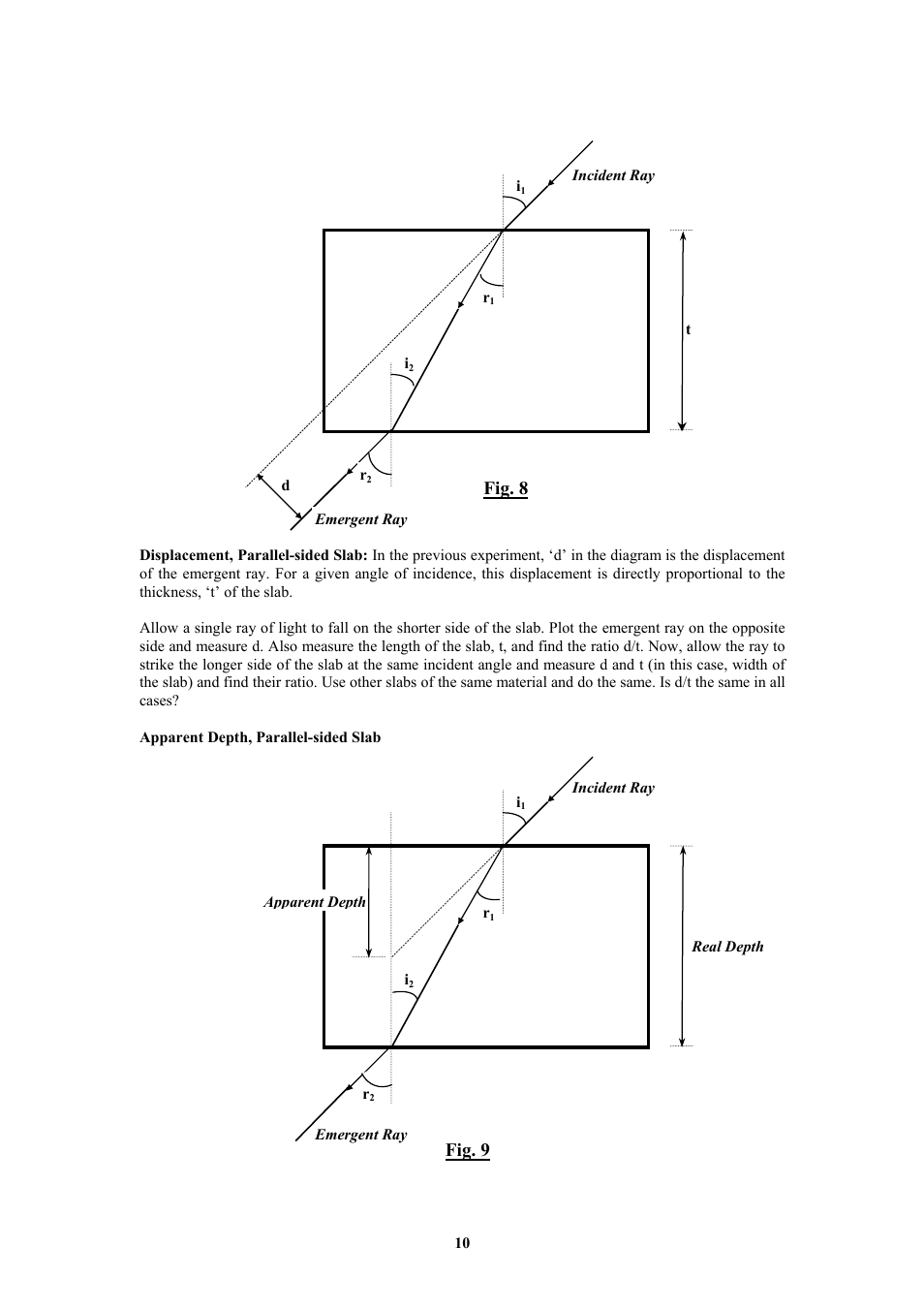 Fig. 9 fig. 8 | 3B Scientific Light Box User Manual | Page 10 / 20
