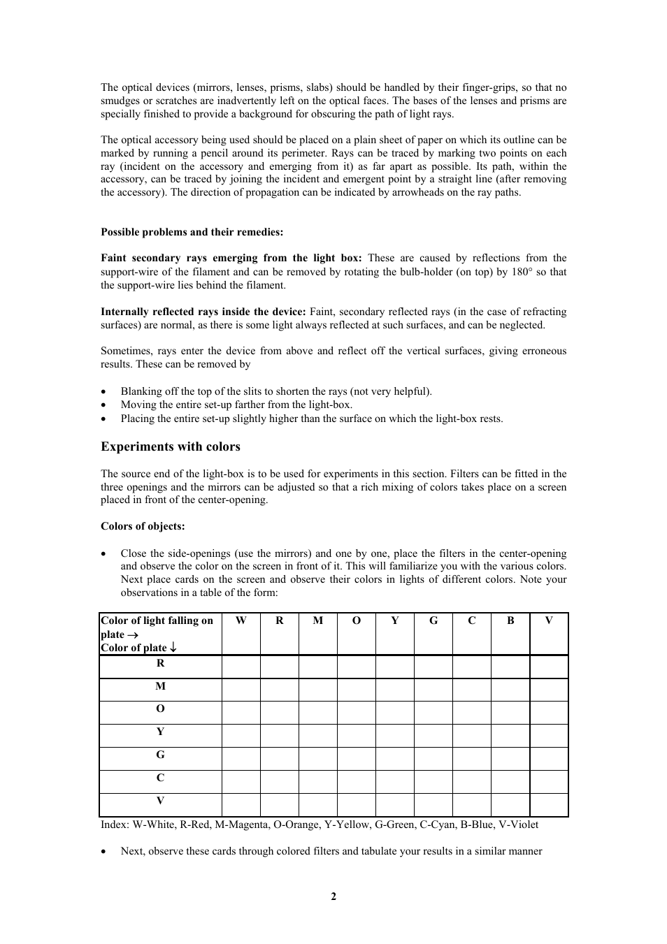 3B Scientific Light Box User Manual | Page 2 / 20