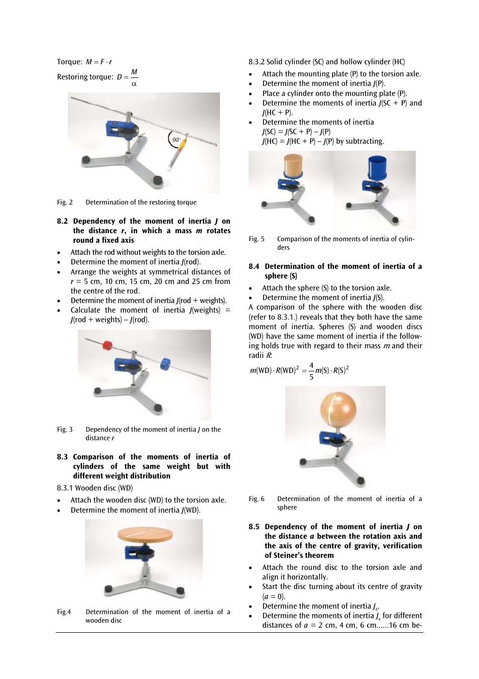 3B Scientific Torsion Axle User Manual | Page 3 / 4