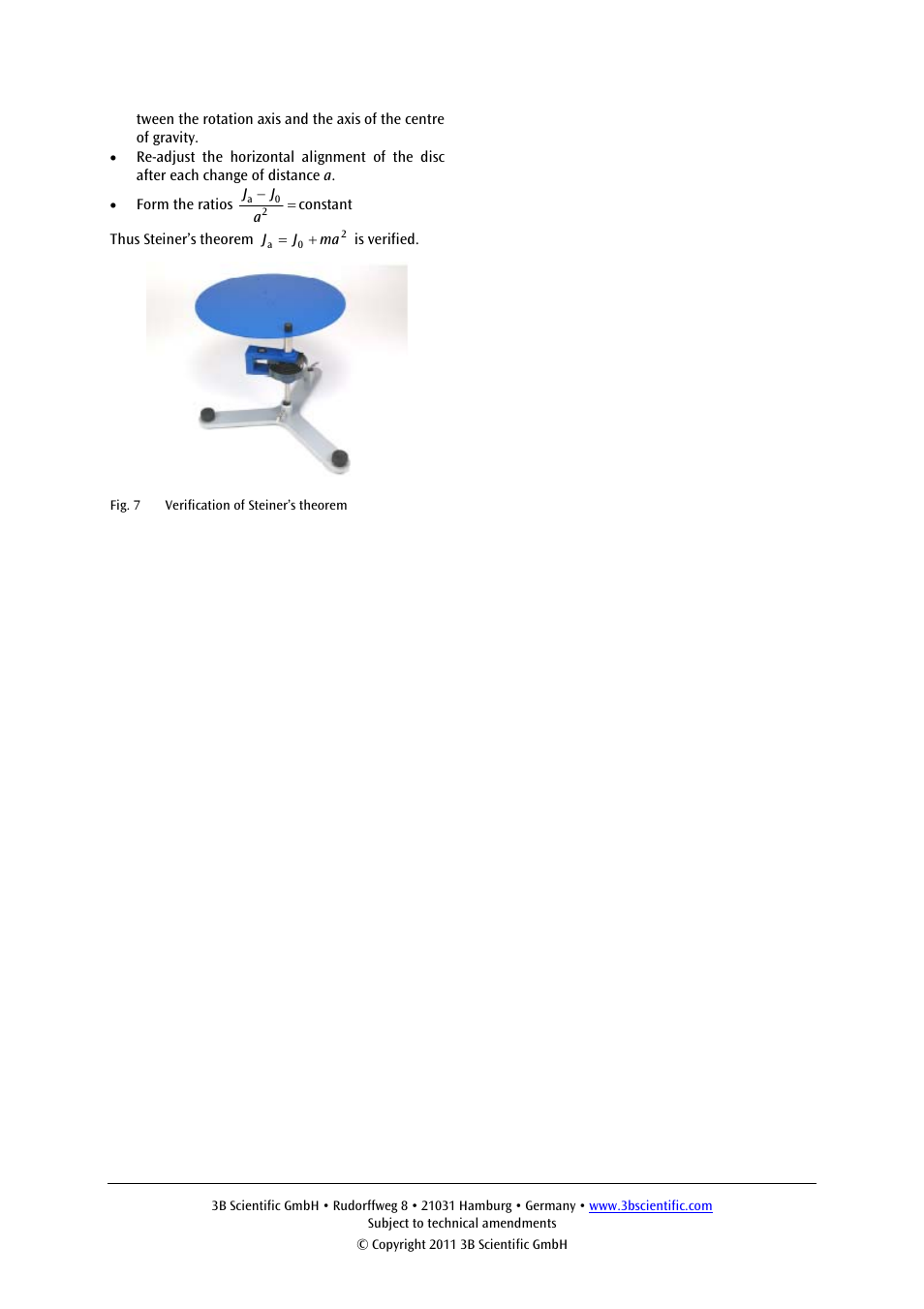 3B Scientific Torsion Axle User Manual | Page 4 / 4
