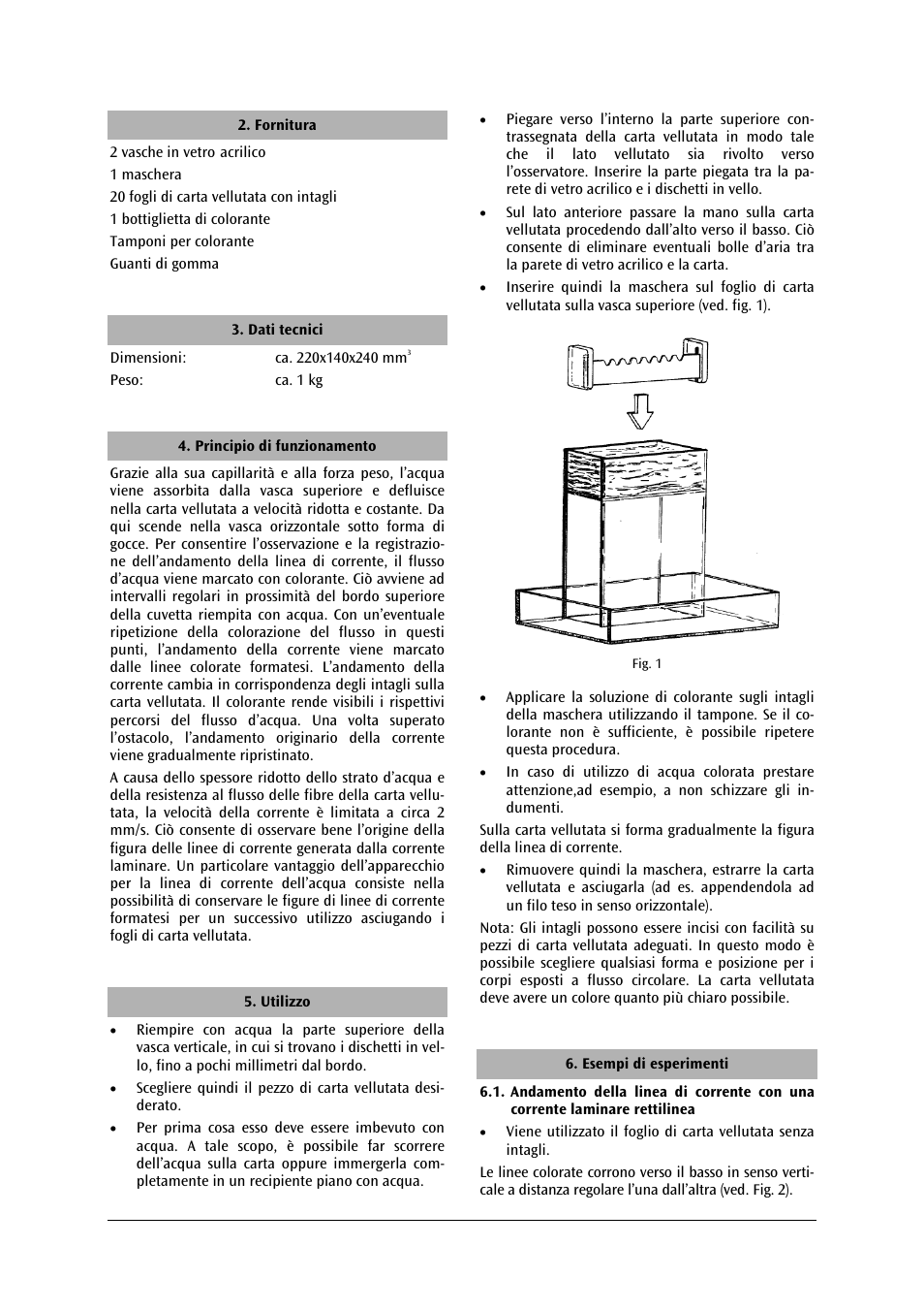 3B Scientific Laminar Flow Apparatus User Manual | Page 14 / 24