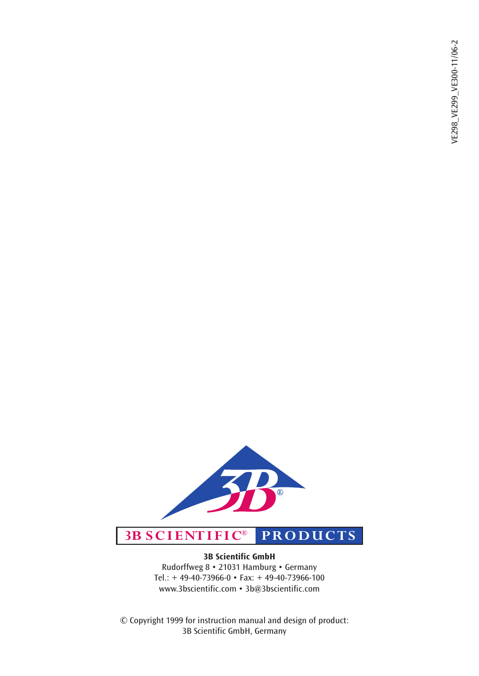 3B Scientific Upper Incisor, 2 part User Manual | Page 16 / 16