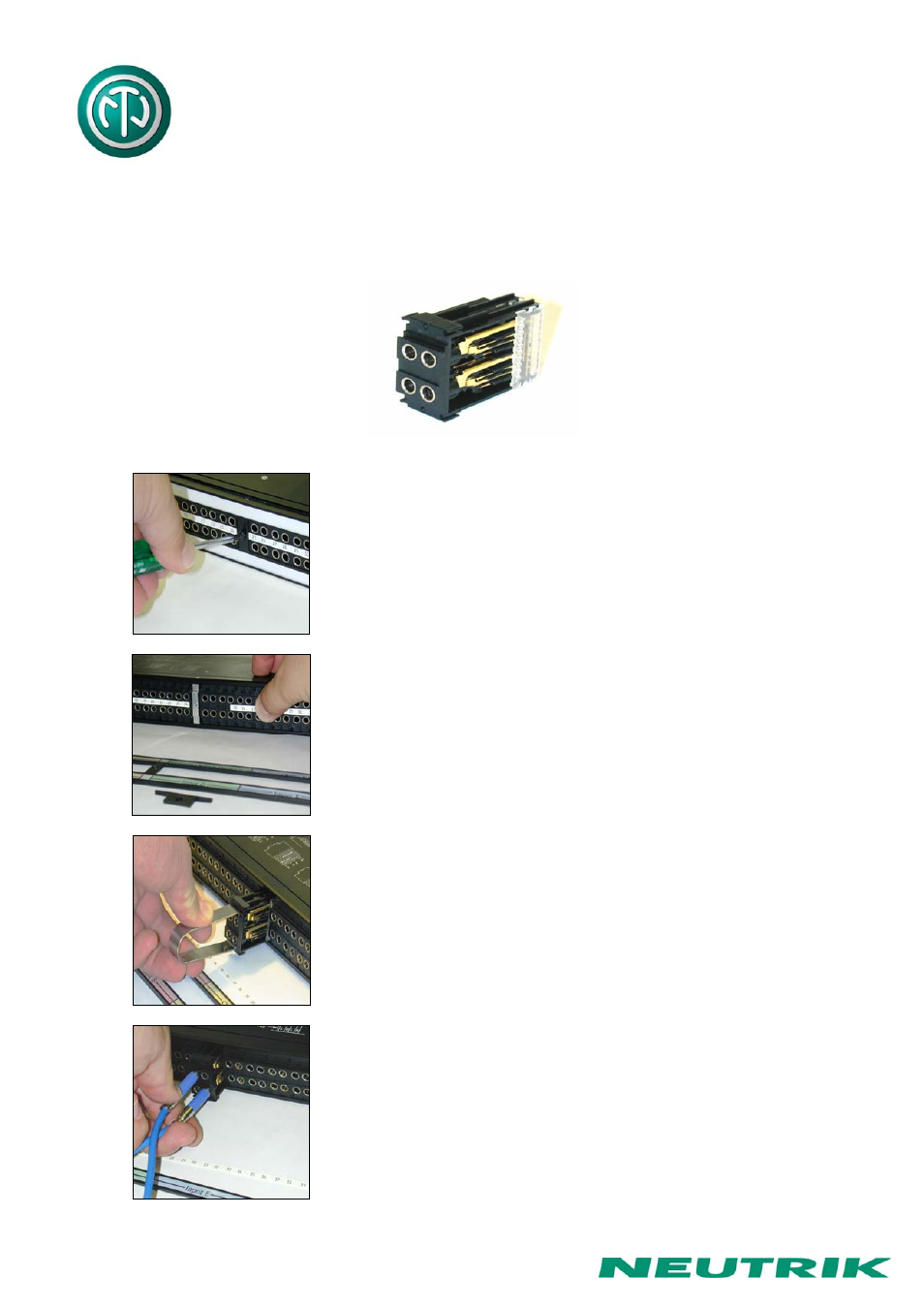 Neutrik NPPA-TT-S PATCH PANEL “Easy Patch” User Manual | Page 4 / 13