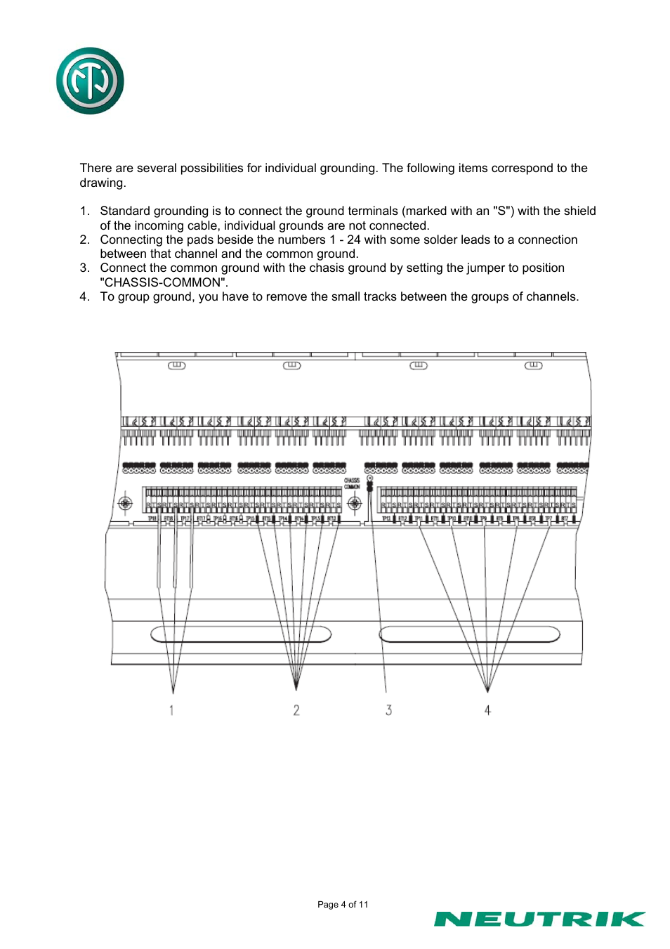Neutrik NPP-TB PATCH PANEL “Easy Patch” | 48 TB Jack User Manual | Page 4 / 11