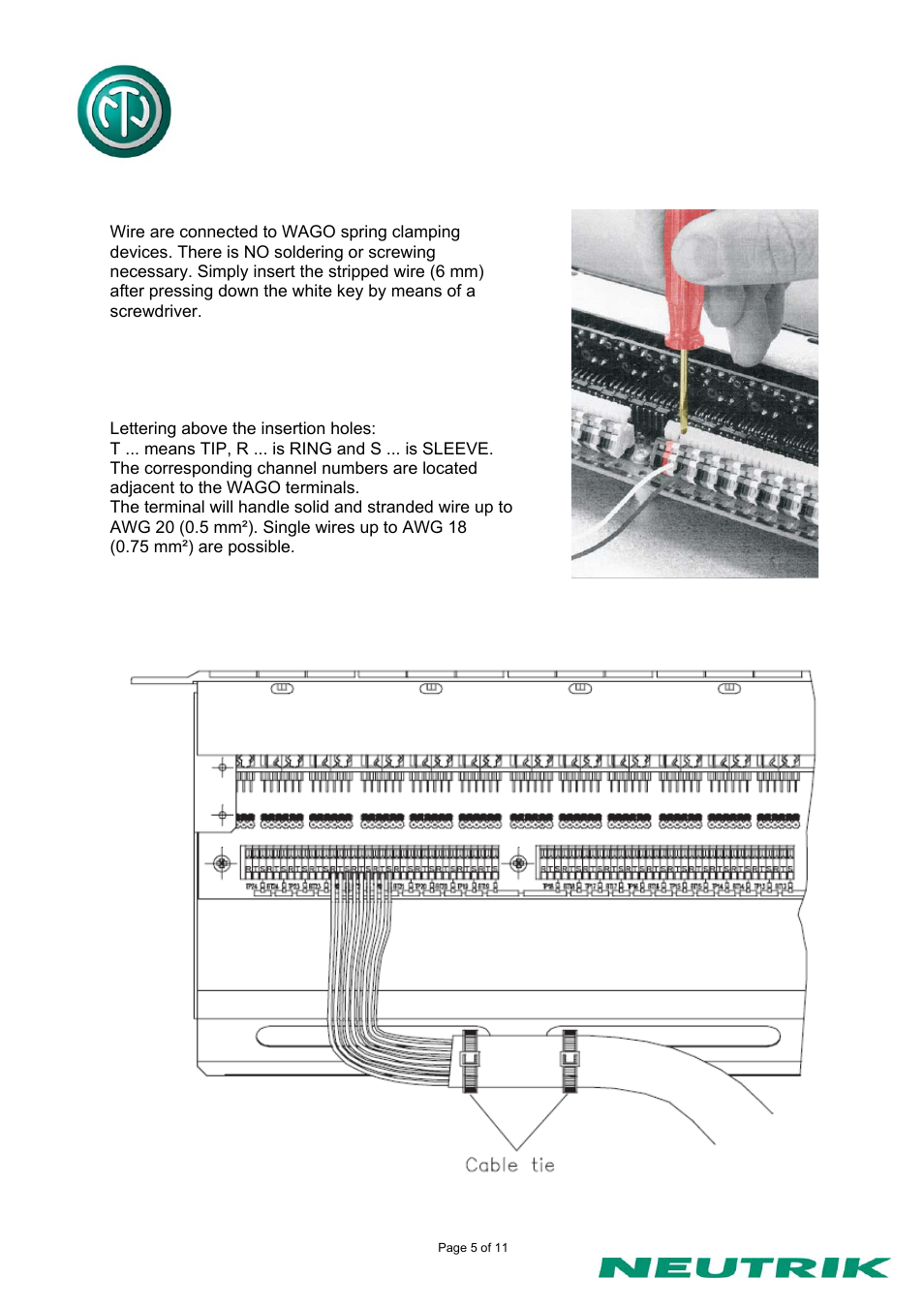 Neutrik NPP-TB PATCH PANEL “Easy Patch” | 48 TB Jack User Manual | Page 5 / 11