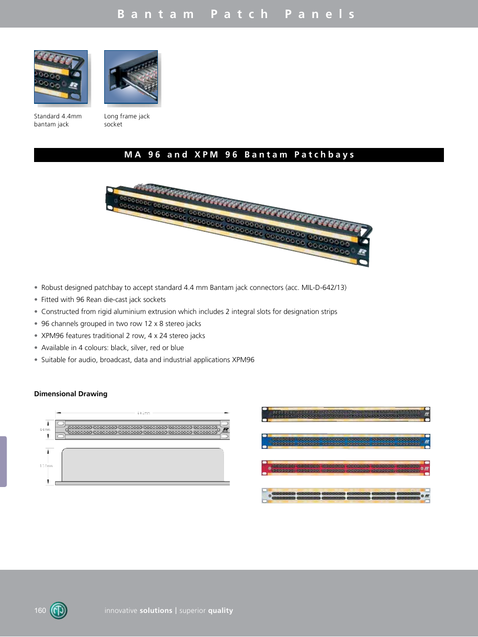 Neutrik Patch Panels User Manual | Page 10 / 16