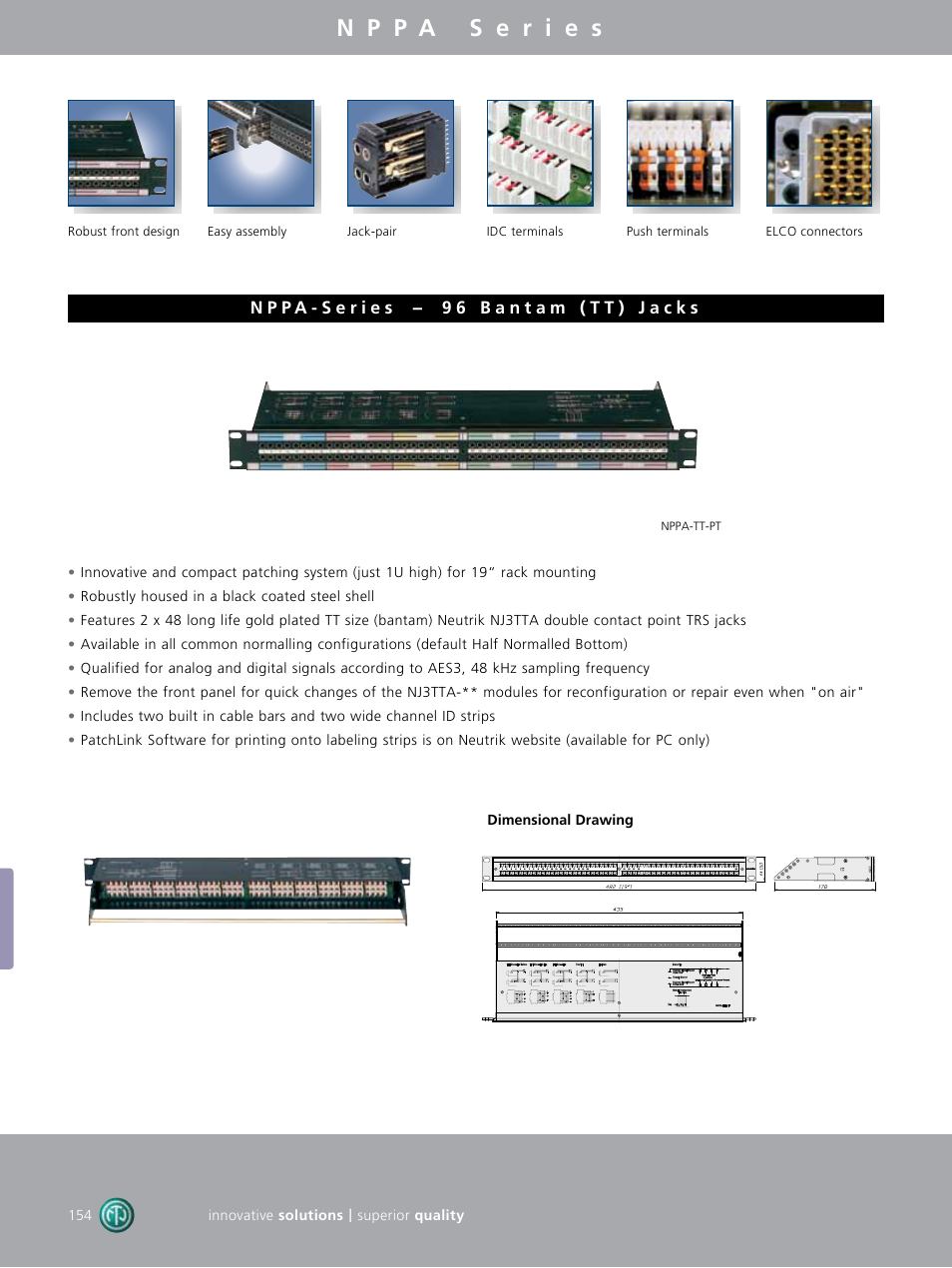 Neutrik Patch Panels User Manual | Page 4 / 16