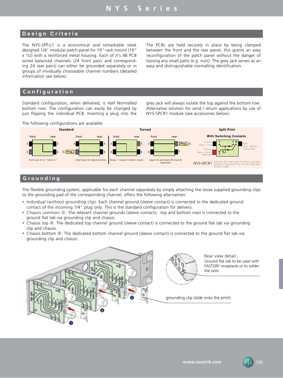 Neutrik Patch Panels User Manual | Page 9 / 16