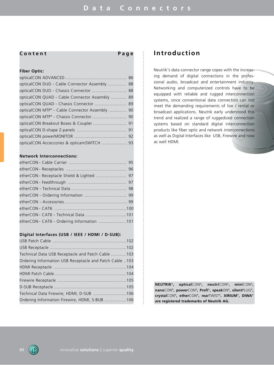 Neutrik NADB15MF-B User Manual | Page 2 / 24