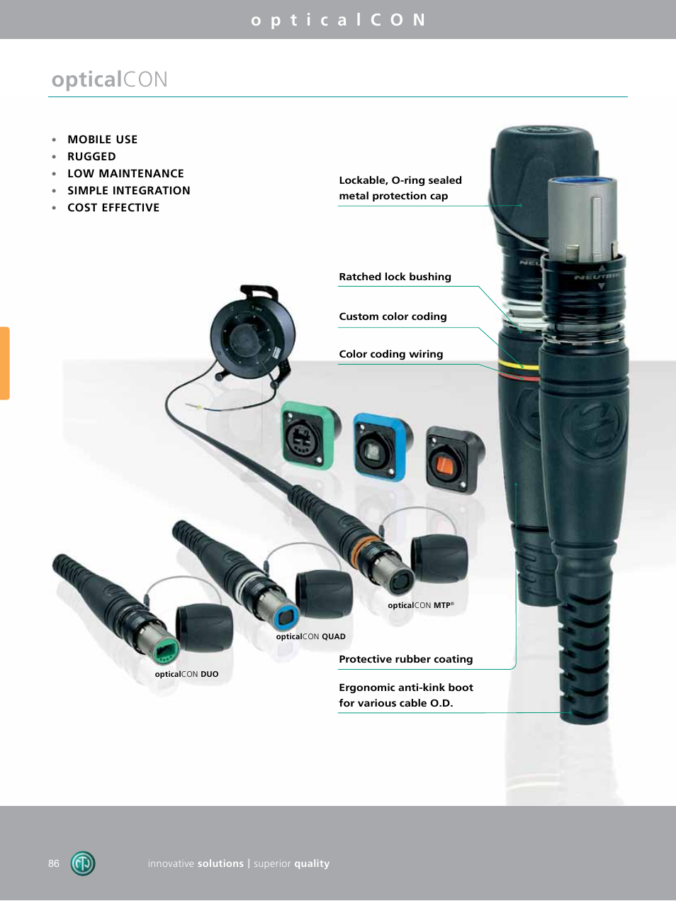 Opticalcon | Neutrik NADB15MF-B User Manual | Page 4 / 24