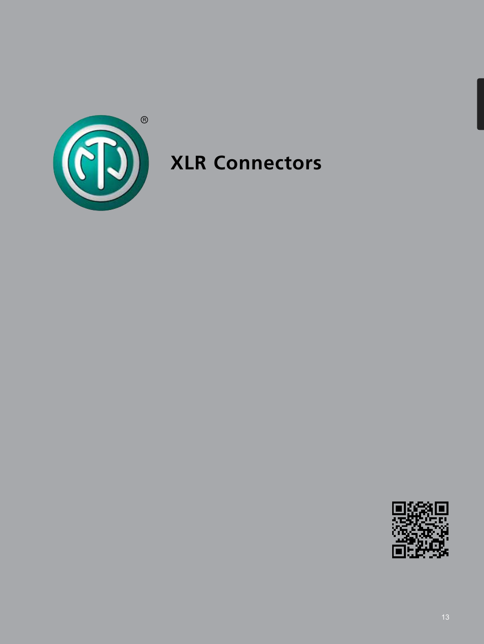 Xlr connectors | Neutrik DIE-BNC-PG User Manual | Page 2 / 29