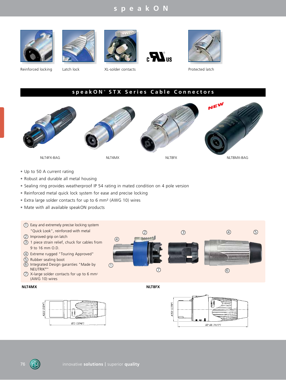 Neutrik Loudspeaker Connectors User Manual | Page 10 / 16