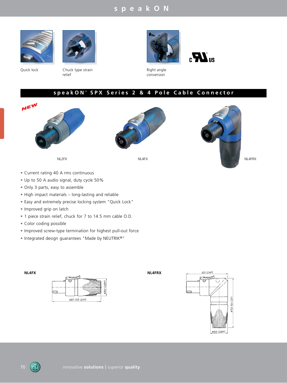 Neutrik Loudspeaker Connectors User Manual | Page 4 / 16