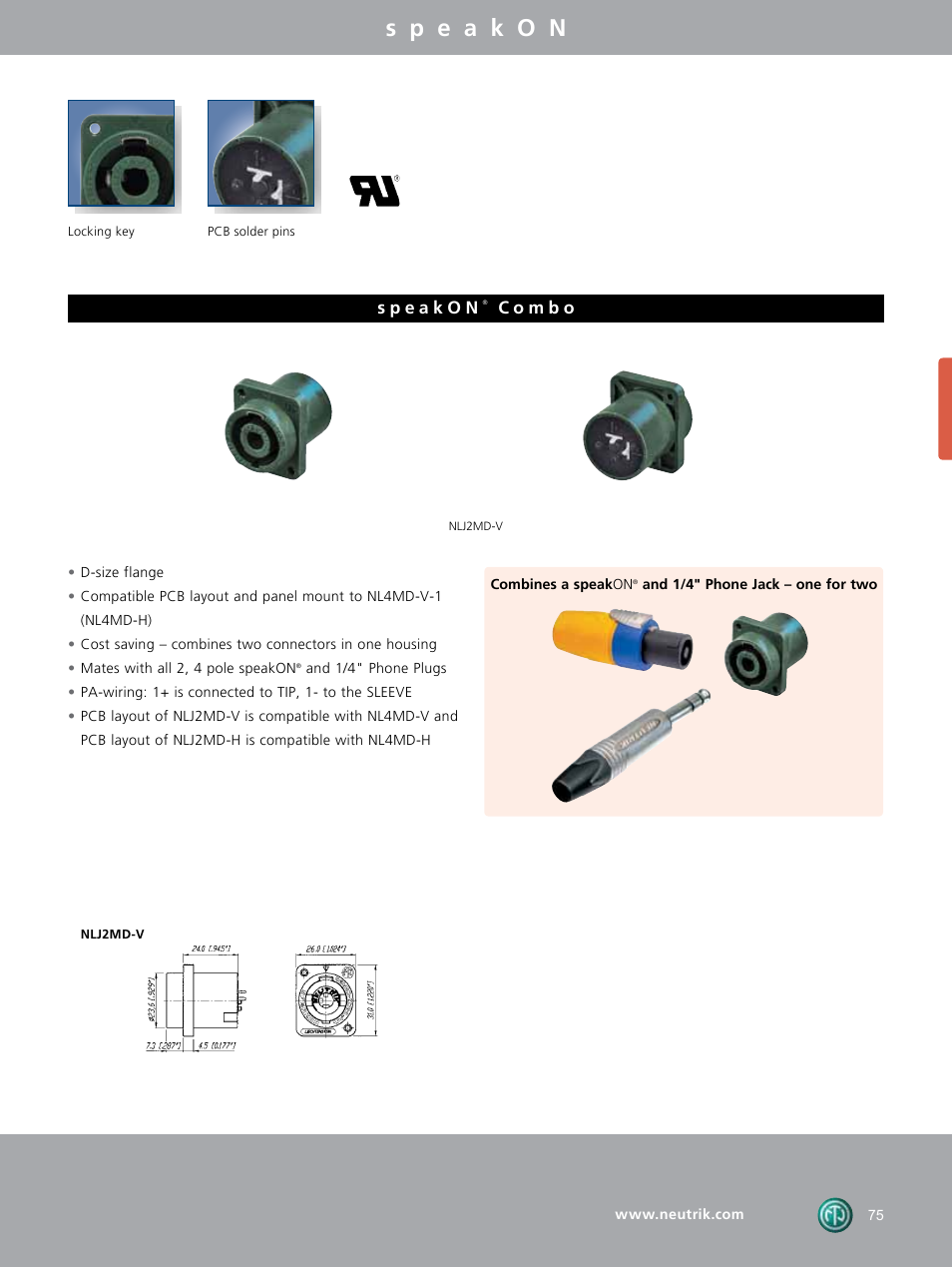 Neutrik Loudspeaker Connectors User Manual | Page 9 / 16