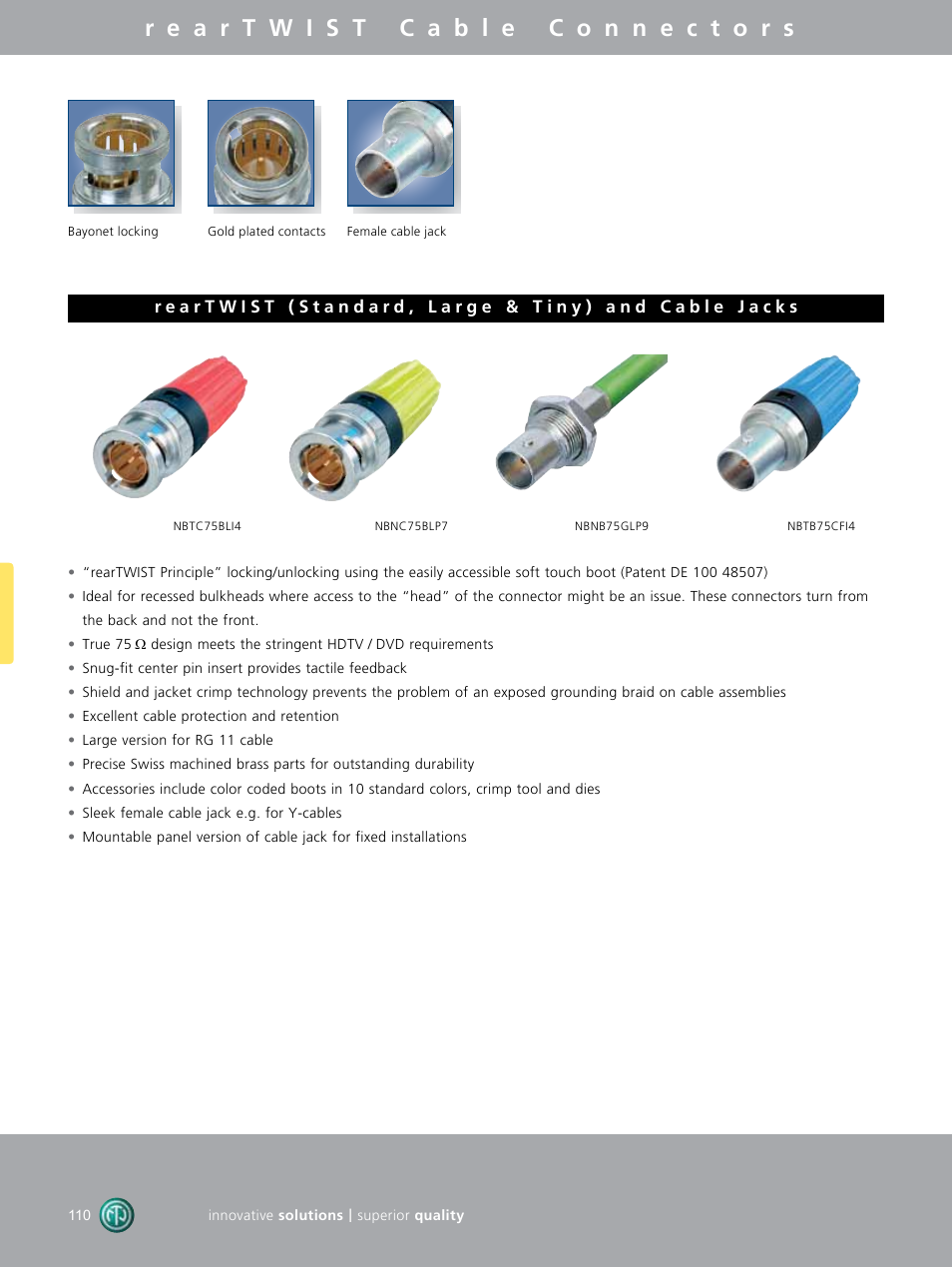 Neutrik BNC Connectors User Manual | Page 4 / 12