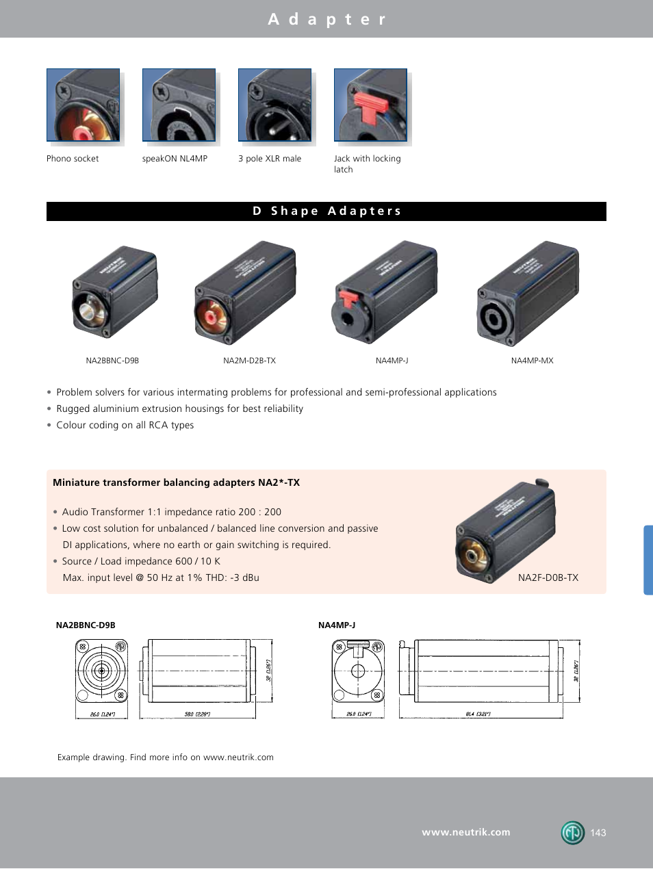 Neutrik Accessories User Manual | Page 5 / 12