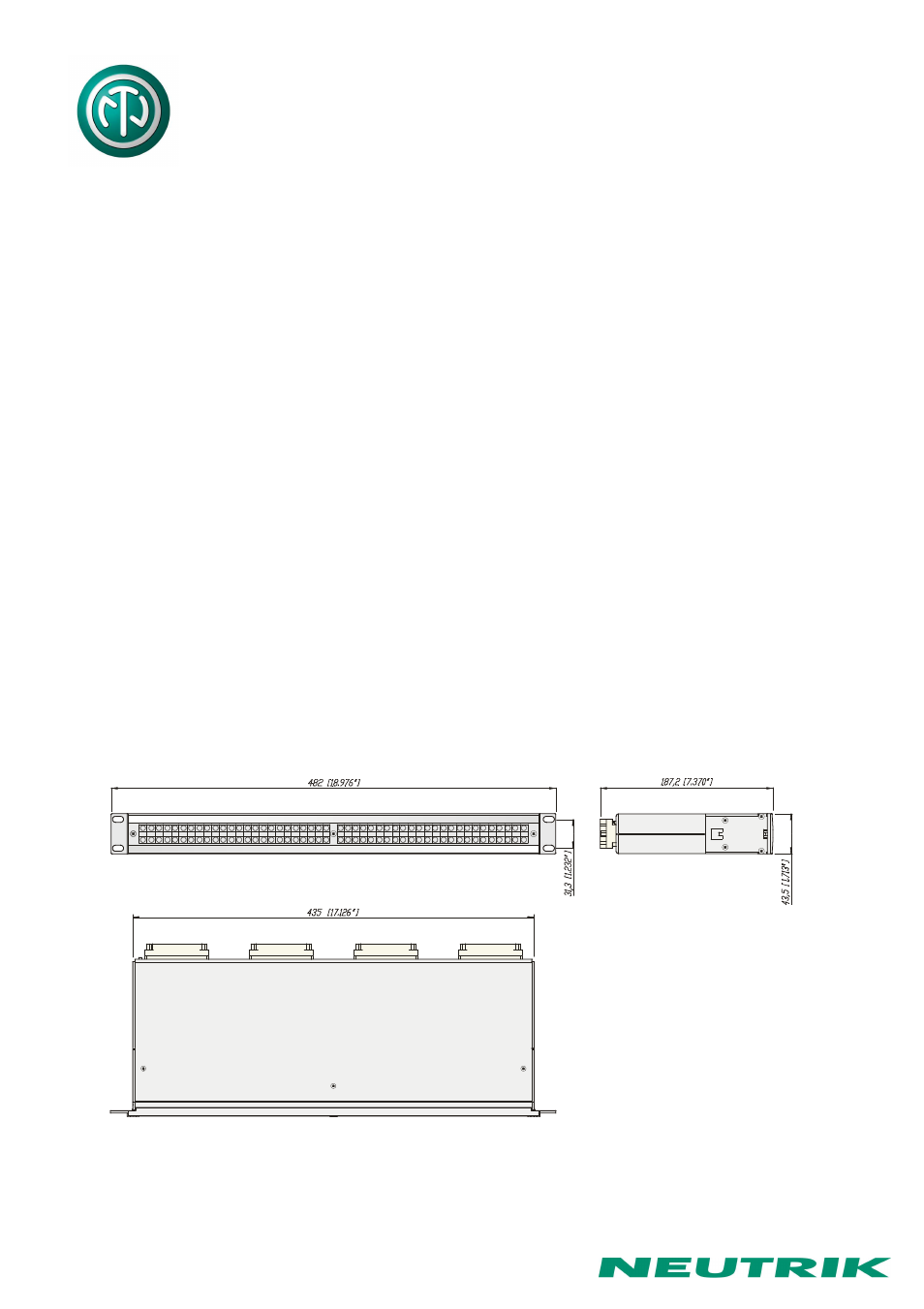 Neutrik NPPA-TT-E90 PATCH PANEL User Manual | Page 2 / 14