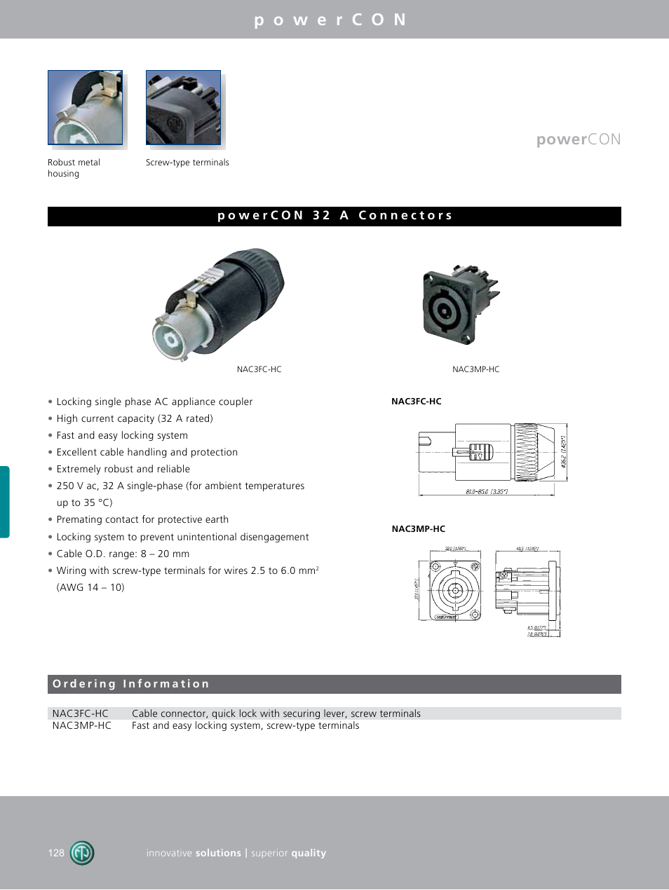 Powercon | Neutrik MPOS-PC1 User Manual | Page 10 / 20