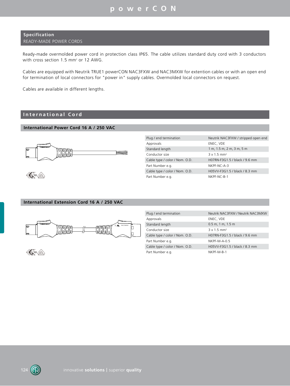 Innovative solutions, Superior quality | Neutrik MPOS-PC1 User Manual | Page 6 / 20