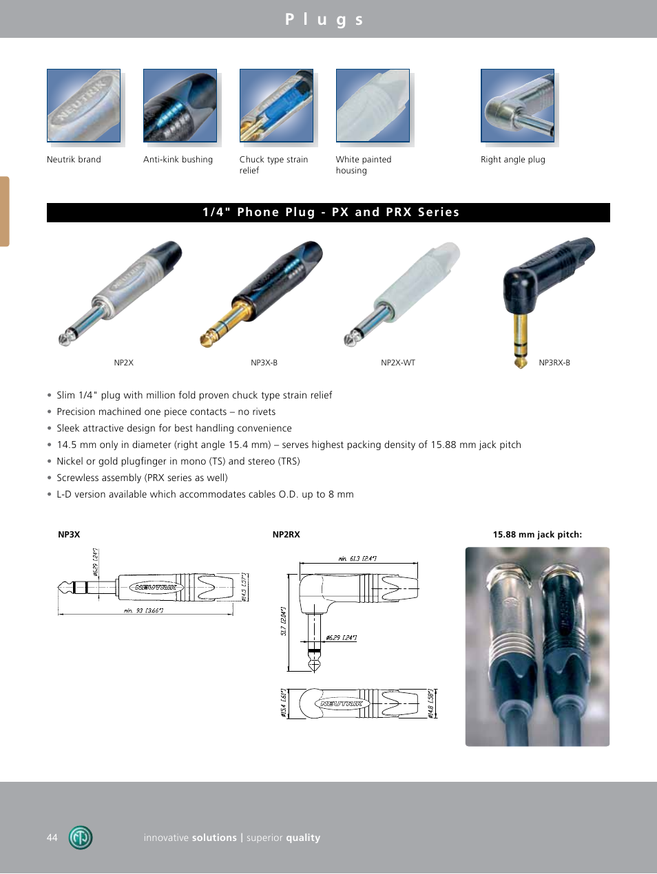 Neutrik DIE-BNC-PG User Manual | Page 4 / 26