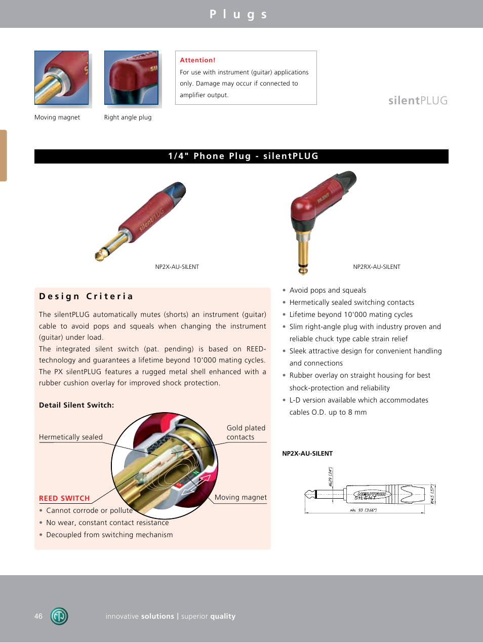 Silentplug | Neutrik DIE-BNC-PG User Manual | Page 6 / 26