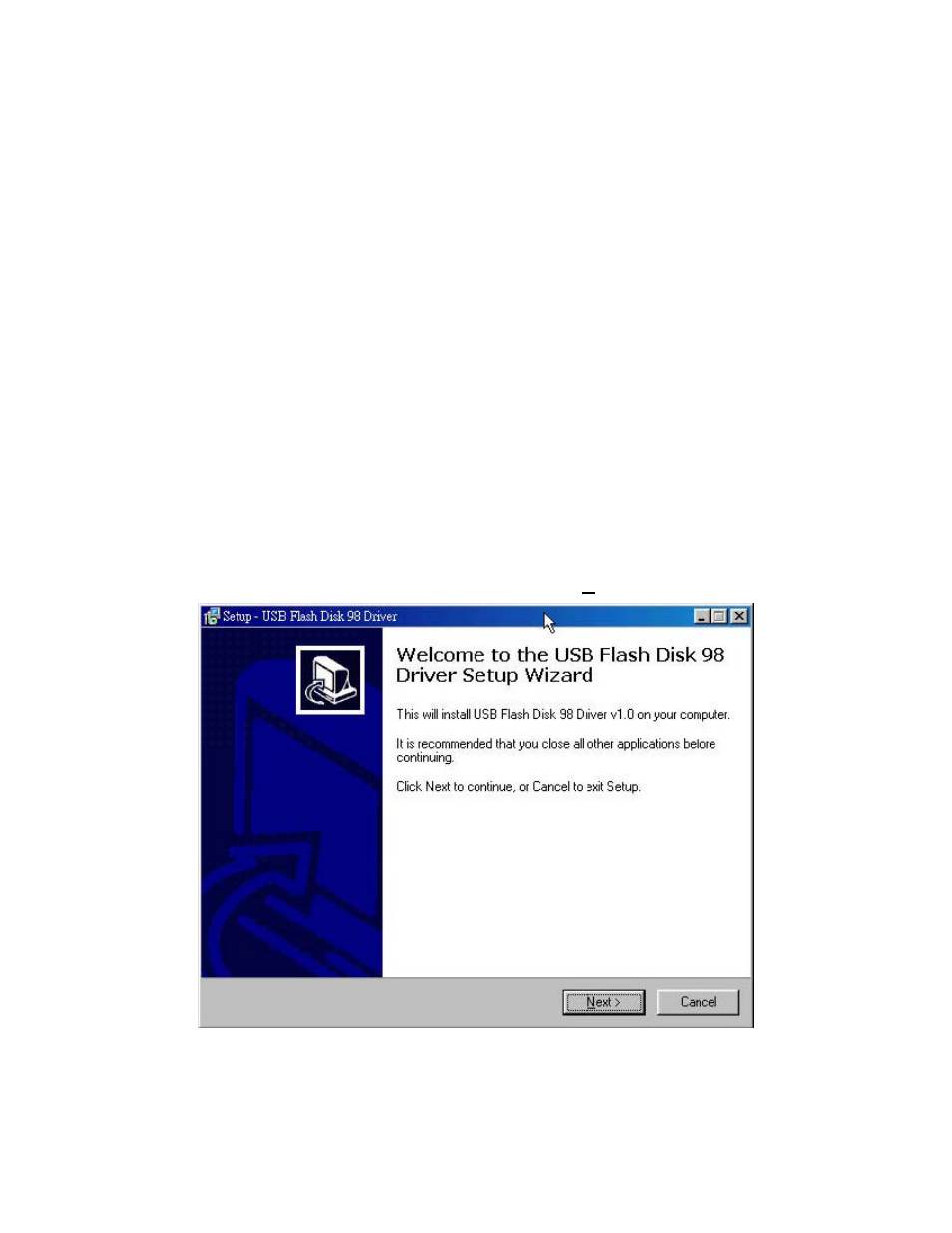 Before use, Driver installation, Driver installation for windows 98/98se | ADATA Classic PD18 User Manual | Page 4 / 9