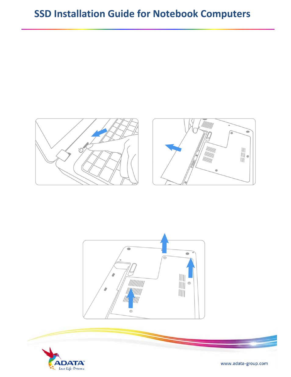 ADATA SP800 User Manual | 3 pages