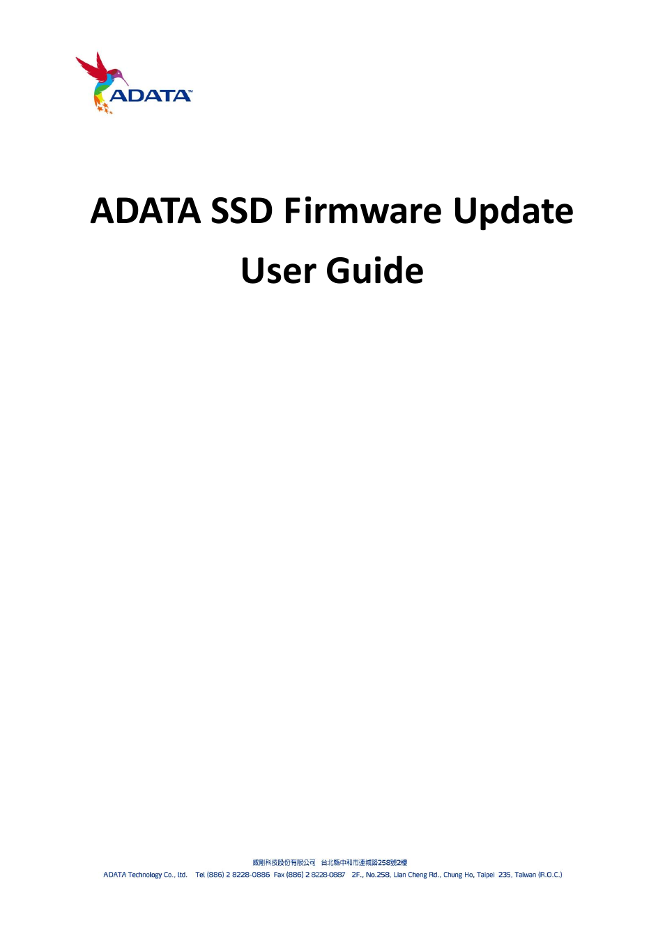 ADATA SP800 User Manual | 9 pages