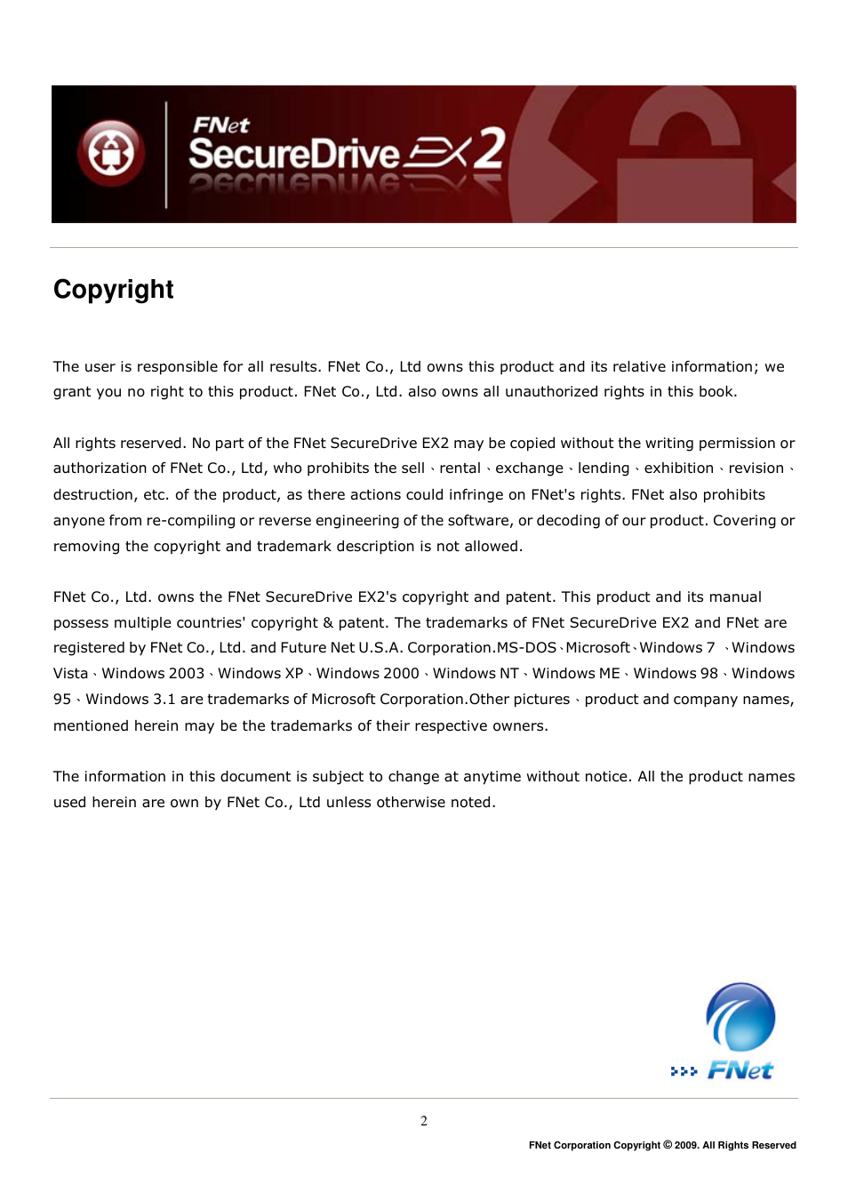 Copyright | ADATA Elite NH03 User Manual | Page 3 / 42