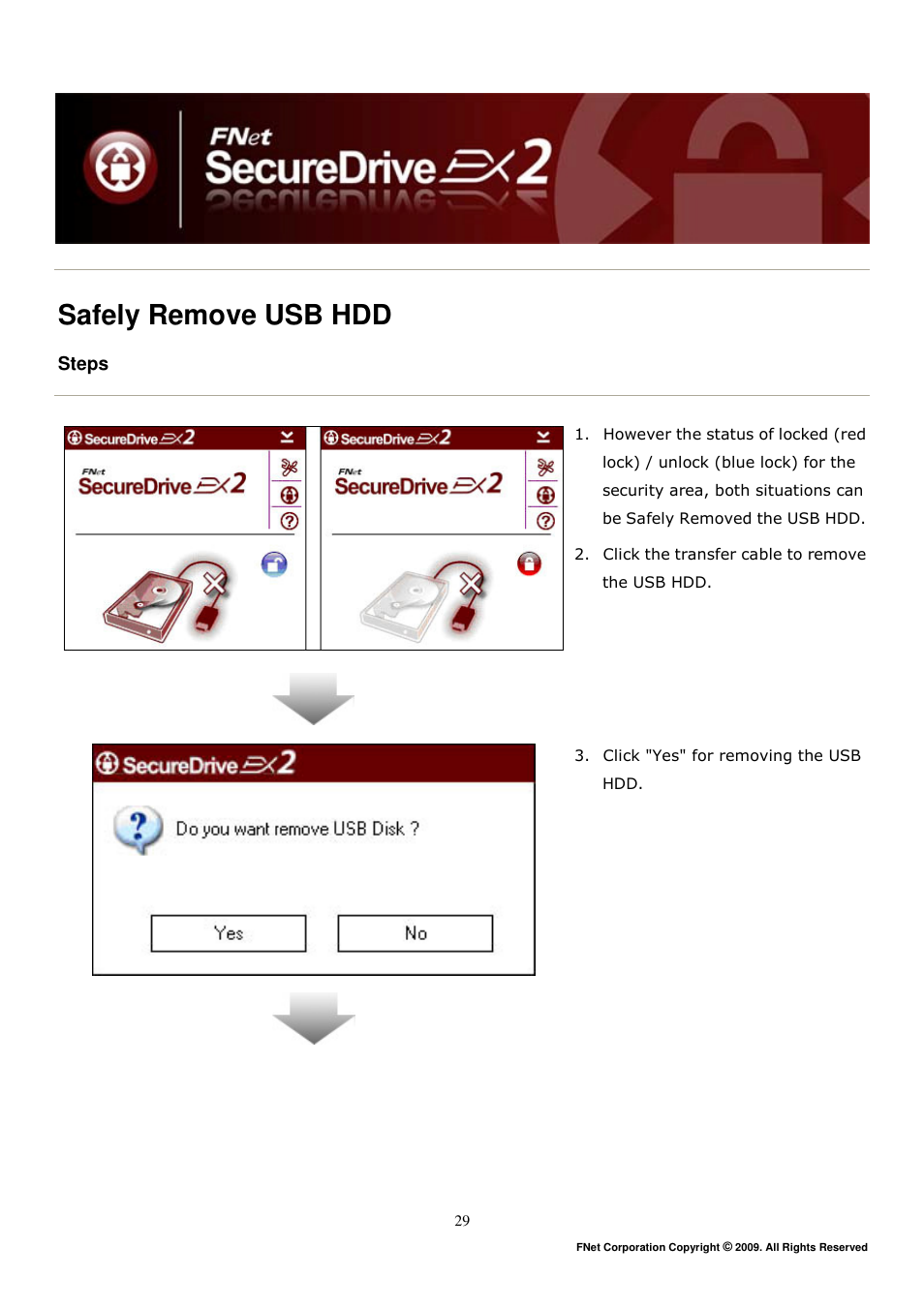 Safely remove usb hdd | ADATA Elite NH03 User Manual | Page 30 / 42